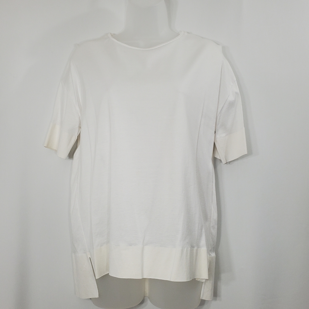 COS White Hi-low Top